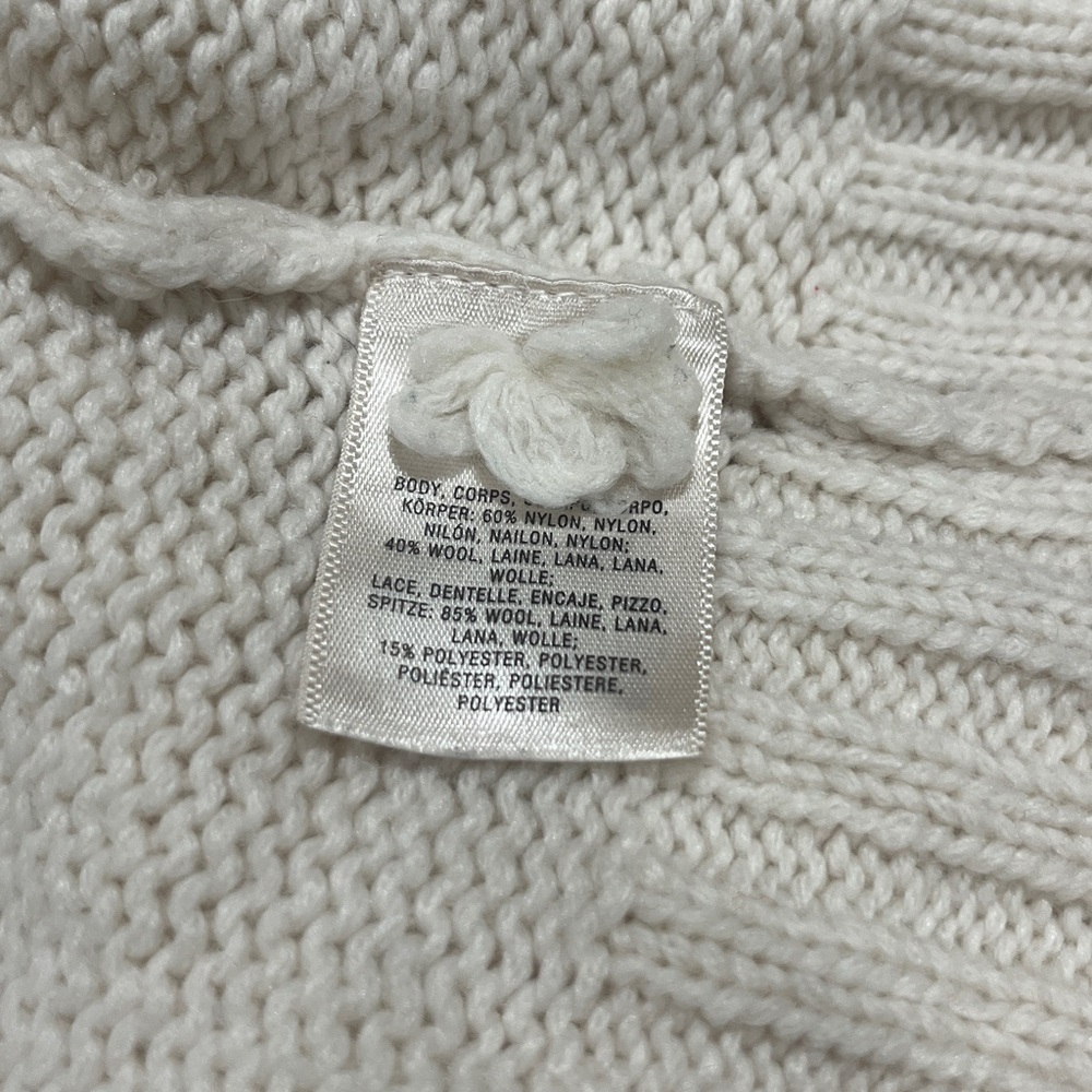 Anthropologie Cream Women's Sweater - Picture 5 of 5